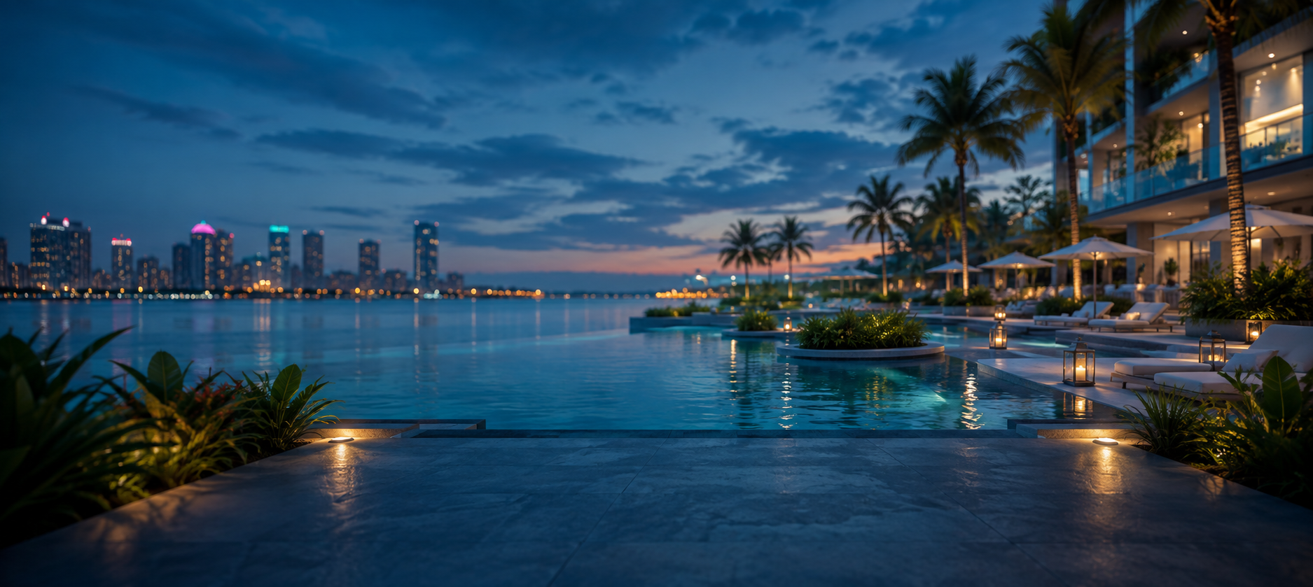 Waterfront lifestyle view